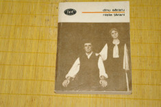 Niste tarani - Dinu Sararu - Editura Minerva - 1982 foto