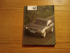 BMW AG * Owner`s Handbook for Vehicle * 735i, 735Li, 745i, 745Li - 2002, 308 p. foto