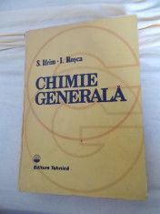 CHIMIE GENERALA - S.IFRIM , I. ROSCA foto