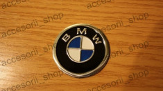 Emblema capac roata BMW 60 mm foto