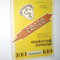 Teste medicina interna – Cristian Munteanu