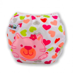 Scutec bebe pampers reutilizabil lavabil hello kitty body roz ajustabil 3-13kg foto