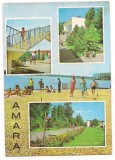 % carte postala (ilustrata)-AMARA -colaj, Circulata, Printata