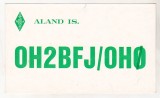 bnk cp Aland Island CP QSL 1968