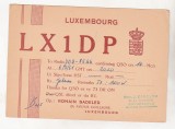 bnk cp Luxemburg CP QSL 1961
