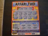 Bilet Loto Affari Tuoi Italia, Bilet Colectie Folosit
