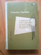 c Calatoria unui naturalist in jurul lumii la bordul vasului Beagle C. Darwin