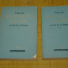 Viata lui Benvenuto Cellini scrisa de el insusi - 2 vol. - 1964