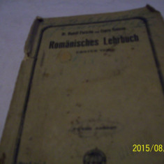 carte de lb. romana- lb. germana 1922