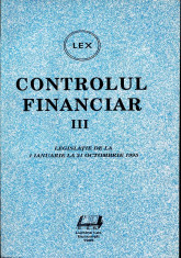 Controlul financiar- vol.III - Autor : - - 134283 foto