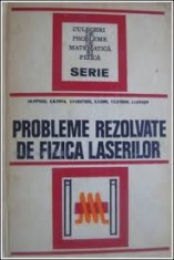 Probleme rezolvate de fizica laserilor de I. M. Popescu foto
