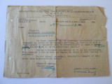 DOCUMENT ADM.PENTRU TRANSPORTURI CU AUTOVEHICULE R.A.T.A. 1949, Romania 1900 - 1950, Documente