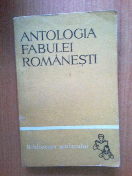 z2 Antologia fabulei romanesti