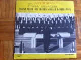 Corul madrigal canta copiilor pagini alese din muzica corala disc vinyl lp VG++, Electrecord