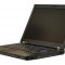 Laptop Lenovo ThinkPad T510, Intel Core i5 520M 2.4 GHz, 8 GB DDR3, 250 GB SSD NOU, DVDRW, WI-FI, Card Reader, Finger Print, Display 15.6inch 1366 by