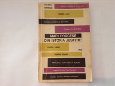 Yolanda Eminescu Mari procese din istoria justitiei Ed. St. 1970,RF8/2 foto