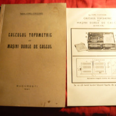 Ing. Aurel Costachel - Calculul Topometric cu masini duble de calcul -1941