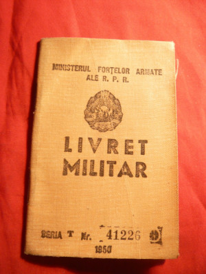 Livret Militar RPR 1950 foto