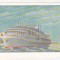 bnk cp URSS Rusia vapoare 1961 CP QSL - nava de pasageri L Dovator