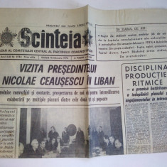 Ziar SCANTEIA - sambata, 16 februarie 1974 Nr. 9783