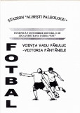 Program meci fotbal VOINTA VADU PARULUI - VICTORIA FANTANELE 09.10.2005