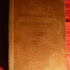 Ing.C.D.Nenitescu - Tratat Elementar de Chimie Organica -vol I- Ed. 1946