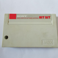 JOC Super Soccer MSX , SONY HIT -BIT , RARITATE IN ROMANIA .