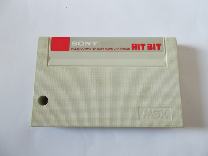 JOC Super Soccer MSX , SONY HIT -BIT , RARITATE IN ROMANIA .