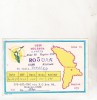 Bnk cp URSS Moldova 1985 CP QSL -, Circulata, Printata