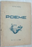 LIVIU PERIS - POEME (editura autorului, SIBIU - 1948 / tiraj 500 ex.)