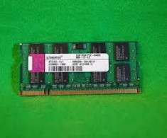 VAND MEMORIE LAPTOP 2G DDR2 6400 (800) SODIM KINGSTON ,MICRON TESTATE foto