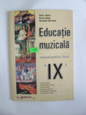 Educatie muzicala. Manual pentru clasa a IX-a foto