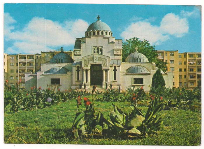 % carte postala (marca fixa)-VRANCEA-FOCSANI-Mausoleul eroilor din 1907