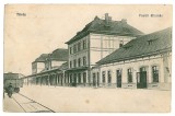 1690 - TEIUS, Alba, Railway Station - old postcard - used - 1911, Necirculata, Printata