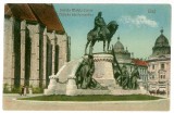 1932 - CLUJ, statue Matei Corvin - old postcard - unused - 1925, Necirculata, Printata