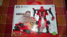 Set constructie Universe Robot, 2-in-1, 195 piese, 40ron foto