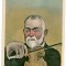 656 - NICOLAE FLEVA, violin music - old postcard - unused