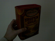 cutie zahar cacao Tropen Gold de colectie din RFG foto