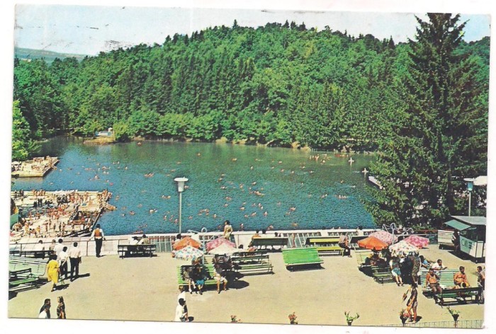 % carte postala (ilustrata0-SOVATA -Lacul Ursu