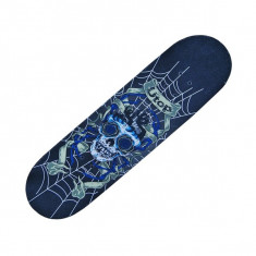 Skateboard SPORTMANN SKULL - Axe Aluminiu - Rulmenti ABEC7 - Roti Silikon - Nou foto