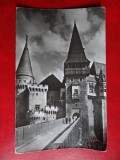 aug15 - Vedere/ Carte postala - Castelul din Hunedoara -