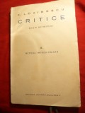 E.Lovinescu- Critice -vol. II- Metoda Impresionista- Ed.definitiva 1926