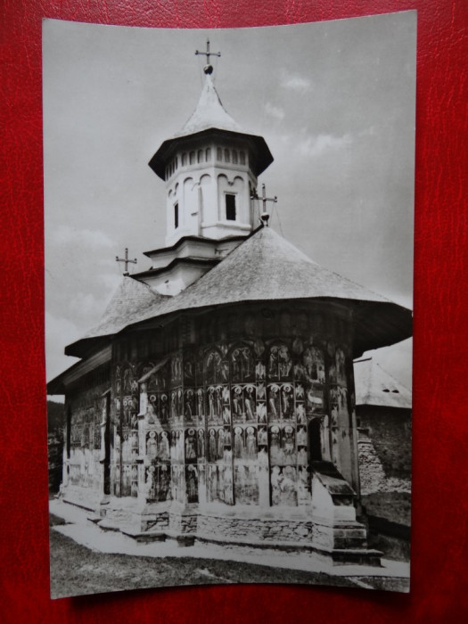 aug15 - Vedere/ Carte postala - Biserica - Vatra Moldovitei
