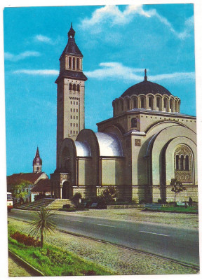 % carte postala (ilustrata)-ORASTIE-Catedrala ortooxa foto