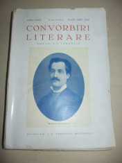 CONVORBIRI LITERARE-1939-COMEMORAREA LUI MIHAI EMINESCU foto