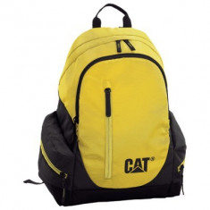 CAT Rucsac The Project 119542, 15.6&amp;quot;, poliester, Negru-Galben foto