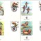 COREEA DE NORD 1987 WWF PASARI PROTEJATE RATE MANDARIN - SET 4 FDC-URI