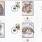 ARUBA 1994 WWF BUFNITE - SET 4 FDC-URI