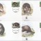 LIBERIA 1998 WWF MANGUSTE - SET 4 FDC-URI