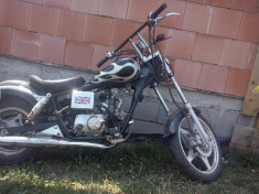 Motocicleta Chopper Gouwei 49cc foto
